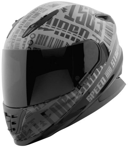 Speed & Strength - Speed & Strength SS1310 Fast Forward Helmet - 1111-0610-0552 - Charcoal/Black - Small