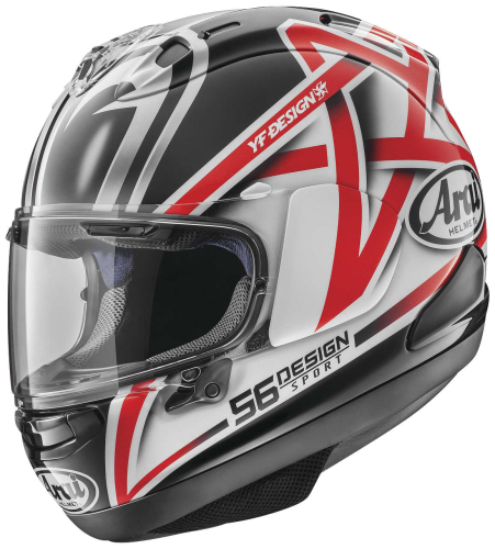 Arai Helmets - Arai Helmets Corsair-X Nakano Helmet - 807762 - Red/Black - Medium