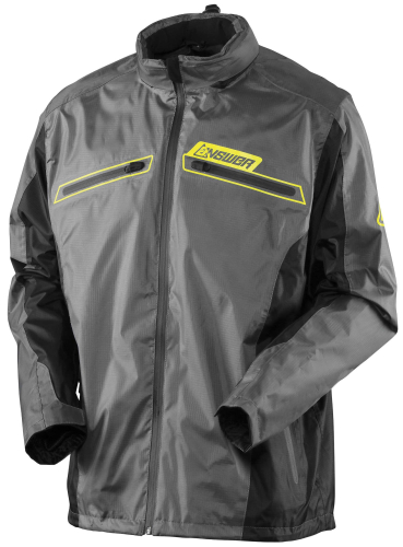 Answer - Answer Taiga Lite Jacket  - 0401-0205-5454 - Gray/Hi-Vis Yellow - Large