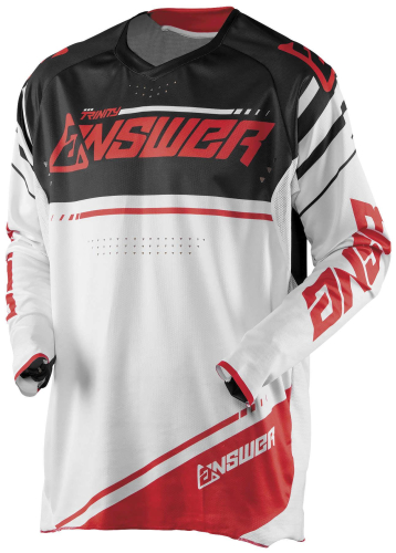 Answer - Answer A18 Trinity Jersey - 0409-0900-9252 - White/Red - Small