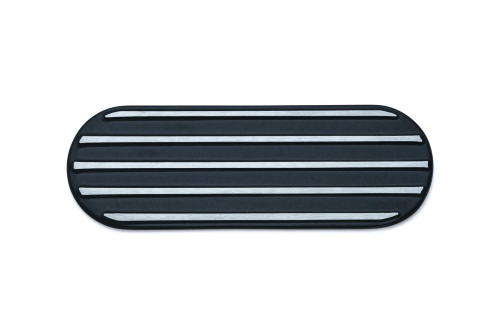 Kuryakyn - Kuryakyn Finned Transmission Cover Accent - Sating Black & Machined - 9263
