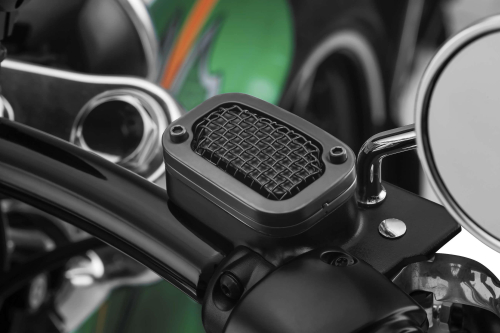 Kuryakyn - Kuryakyn Mesh Brake Master Cylinder Cover - Black - 6559