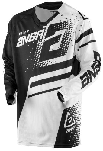 Answer - Answer A18 Elite Jersey  - 0409-0909-3852 - Black/White - Small