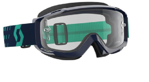 Scott USA - Scott USA Split OTG Goggles - 262599-5572113 - Blue/Teal / Clear Works Lens - OSFM