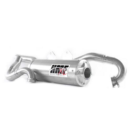 HMF Engineering - HMF Engineering Swamp Series with Snorkel Slip-On - Stainless Steel - 214243677496