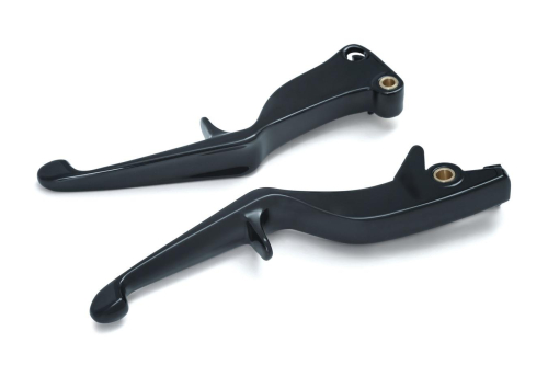 Kuryakyn - Kuryakyn Trigger Levers - Gloss Black - 7128