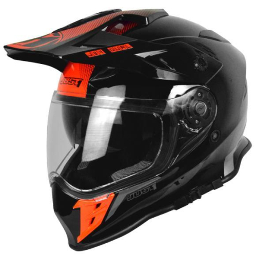 Just 1 - Just 1 Visor for J34 Shape Helmet - Neon Red - 909103
