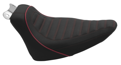 Revere - Revere Journey Solo Stripe Seat by Mustang - Dark Cherry - 75192DC