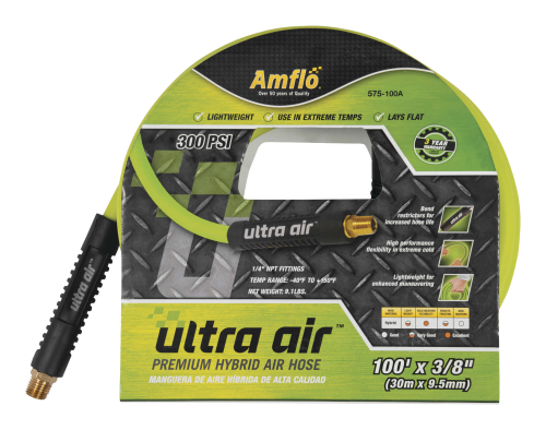 Camel Tire Care - Camel Tire Care Amflo Ultra Air Hybrid Air Hose - 3/8 x 100ft. - 575-100A