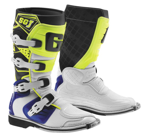 Gaerne - Gaerne SG-J Youth Boots - 2166-050-01 - White/Blue/Yellow - 1