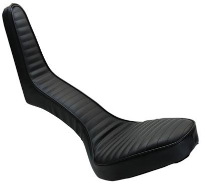 TC Bros - TC Bros Rigid King Cobra Seat - Pleated - Black - 106-0064