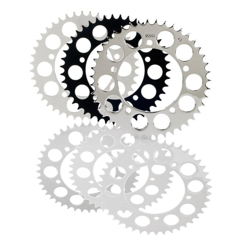 British Customs - British Customs Retro Style Rear Sprocket - Raw - 43T - BC70500137R
