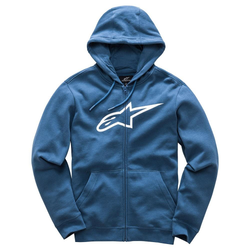 Alpinestars - Alpinestars Ageless Fleece Hoody - 1017-53007-72-XL - Blue - X-Large
