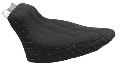 Revere - Revere Journey Solo Diamond Seat by Mustang - Gun Metal Gray - 75193GM
