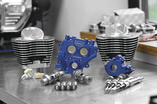 S&S Cycle - S&S Cycle 110in. Power Package Kit - 585CE (Chain Drive) - Silver - 3300580