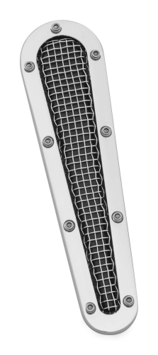 Kuryakyn - Kuryakyn Mesh Dash Insert - Chrome - 6505