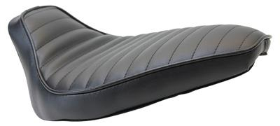 TC Bros - TC Bros Rigid Solo Seat - Pleated - Black - 106-0070