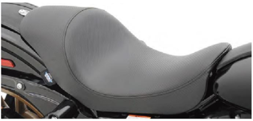 Drag Specialties - Drag Specialties 3/4 Solo Seat - Faux Carbon Fiber - 0803-0544