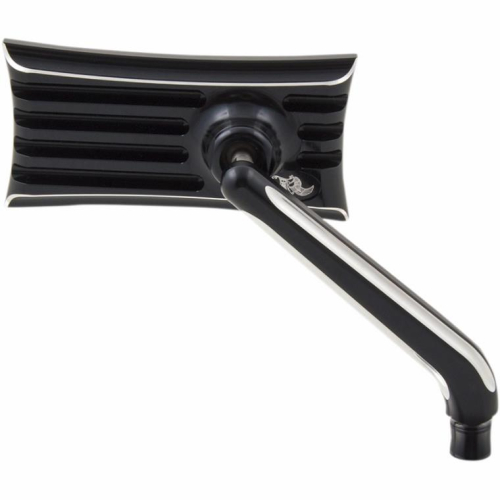 Kens Factory - Kens Factory Ribbed Mirrors - Right - Black - 12211