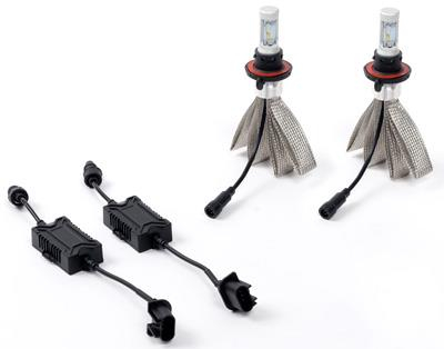 Putco PowerSports - Putco PowerSports Silver-Lux LED Headlight Bulb - H13 - 300H13-S