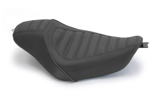 Revere - Revere Journey Solo Stripe Seat by Mustang - Black - 75103