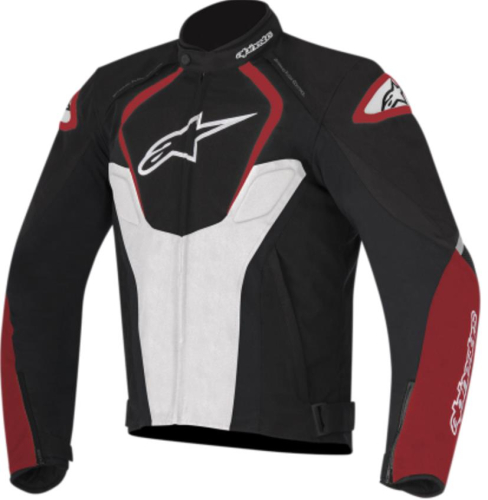 Alpinestars - Alpinestars T-Jaws Waterproof Jacket - 3201017123M - Black/White/Red - Medium