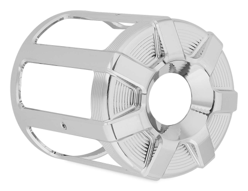 Arlen Ness - Arlen Ness Beveled Oil Filter Cover - Chrome - 03489