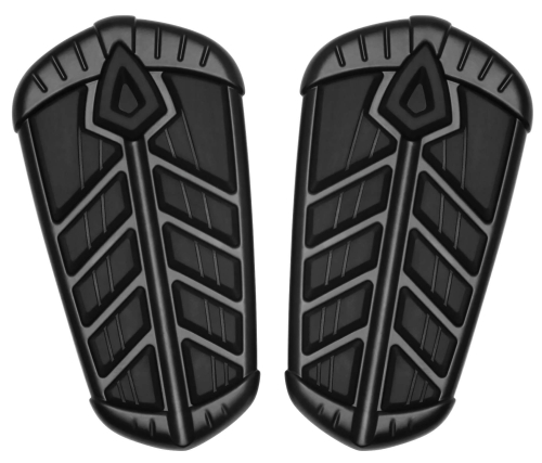 Kuryakyn - Kuryakyn Spear Passenger Floorboard Inserts - Satin Black - 5659