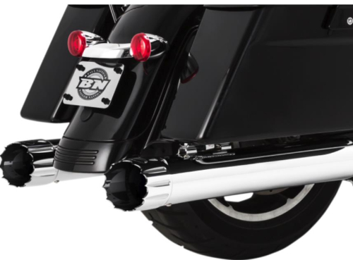 Paul Yaffe Originals - Paul Yaffe Originals 4in. Cult 45 Slip-On Muffler - Chrome YafterBurner - 18879