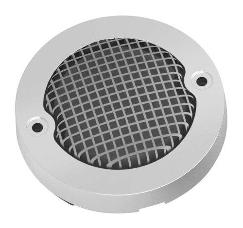 Kuryakyn - Kuryakyn Bullet Turn Signal Mesh Bezel - Chrome/Smoke Lens - 6515
