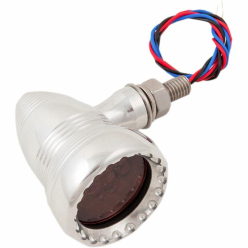 Kens Factory - Kens Factory Neo-Fusion LED Marker Light - Polished w/ Polished Ring - 11012