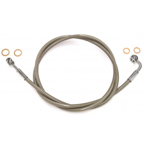 Magnum - Magnum Clear Coated XR Stainless Front Brakeline Kit - 51in. Total Length - SSC060451