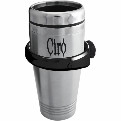Ciro - Ciro Cup Holder with No Mount - Black - 50006