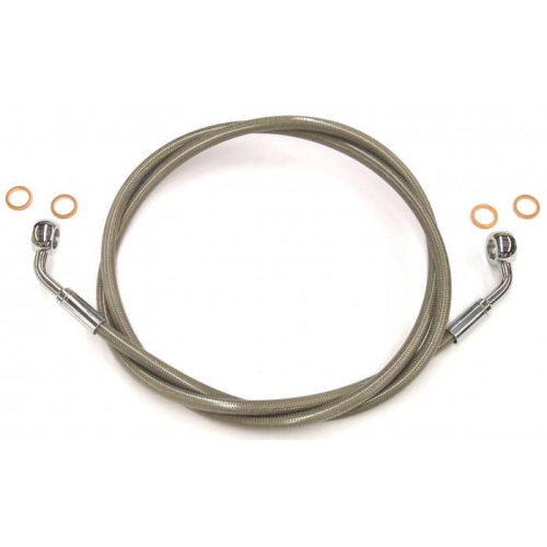 Magnum - Magnum Clear Coated XR Stainless Front Brakeline Kit - 52in. Total Length - SSC060652
