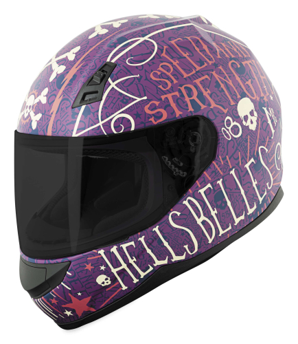 Speed & Strength - Speed & Strength SS700 Hells Belles Helmet - 884390 - Purple/Cream - X-Small