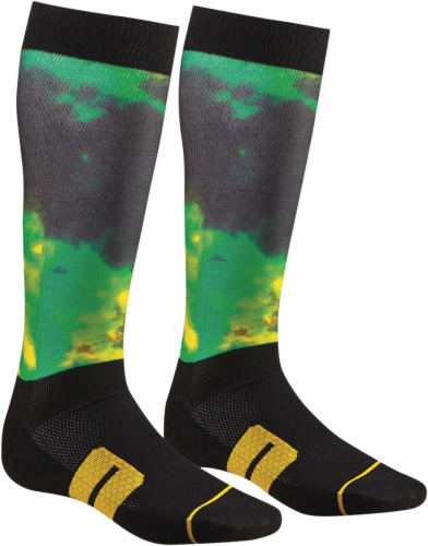 Thor - Thor Moto Sub Sock - XF-2-3431-0336 - Lime - 6-9