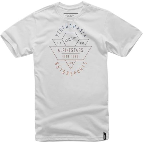 Alpinestars - Alpinestars Chevron T-Shirt - 101672002020S - White - Small