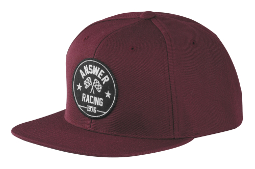 Answer - Answer Victory Snapback Hat - 471980 - Burgundy - OSFM
