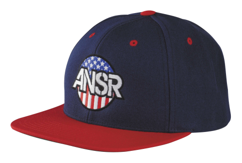 Answer - Answer Patriot Snapback Hat - 471973 - Navy/Red - OSFM