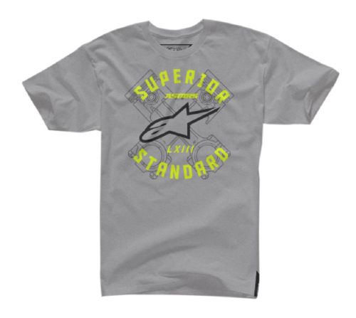Alpinestars - Alpinestars Scan T-Shirt - 1045720031822X - Heather Gray - 2XL