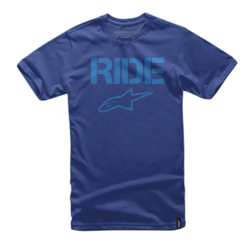 Alpinestars - Alpinestars Ride Solid T-Shirt - 1025720077974L - Blue - Large
