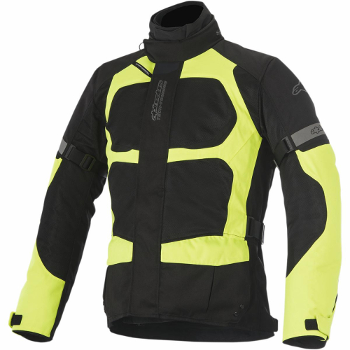 Alpinestars - Alpinestars Santa Fe Air Drystar Jacket - 3206416155M - Black/Yellow Fluorescent - Medium