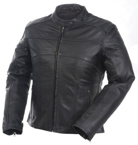 Mossi - Mossi Adventure Womens Leather Jacket - 20-218-24 - Black - 24