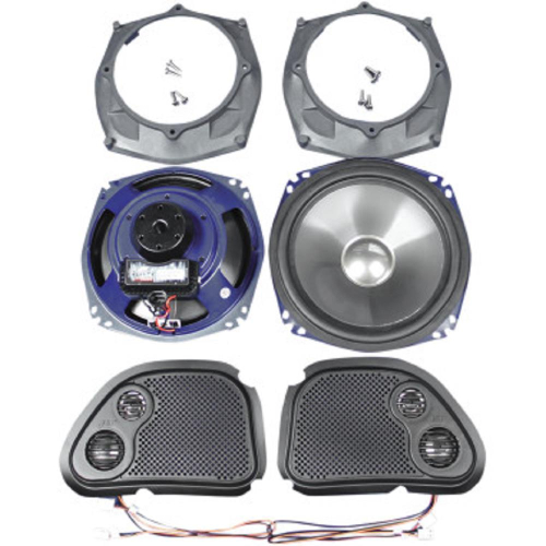 J&M - J&M Rokker XX Series 7.25in. Fairing Speaker Kit - HRRK7252GTMXXR