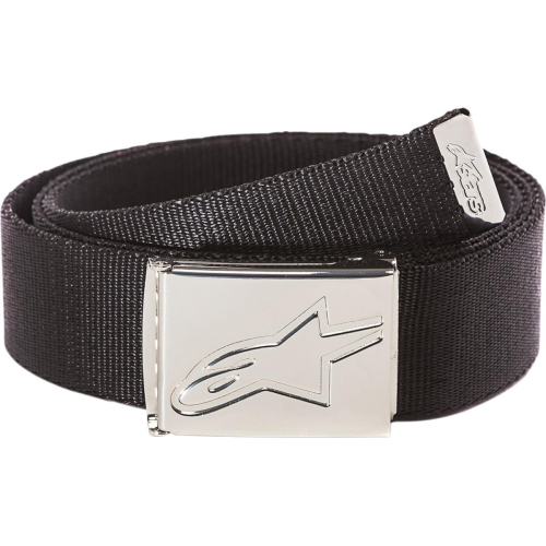 Alpinestars - Alpinestars Friction Web Belt - 1016930051187 - Black/Chrome - OSFM