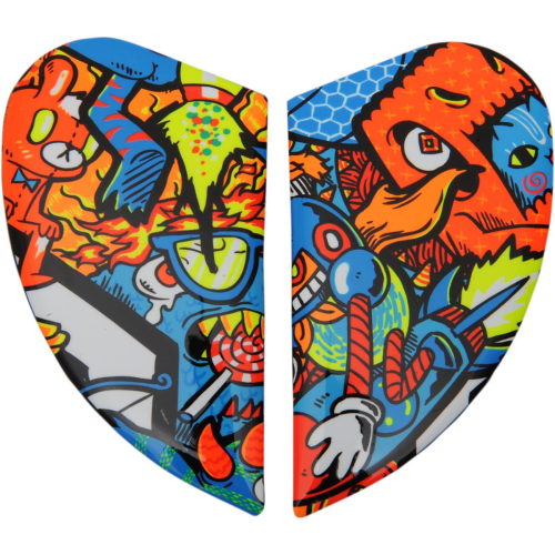 Icon - Icon Side Plate Kit for Airmada Doodle Helmets - 0133-0906