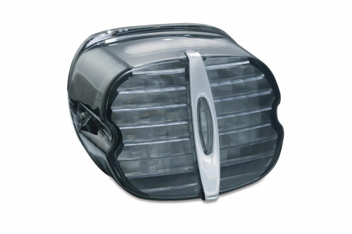 Kuryakyn - Kuryakyn ECE Compliant LED Taillight Conversion Kit with License Plate Illumination - Deluxe Smoke - 5464