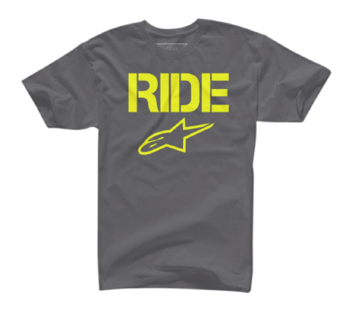 Alpinestars - Alpinestars Ride Solid T-Shirt - 10257200718M - Charcoal - Medium