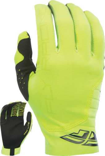 Fly Racing - Fly Racing Pro Lite Youth Gloves (2017) - 370-81906 - Hi-Vis - 6