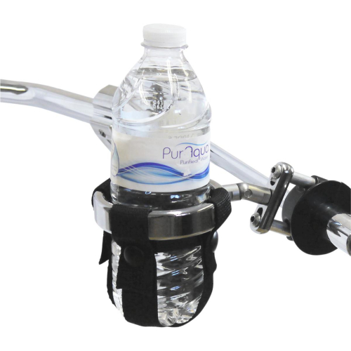 Desert Dawgs - Desert Dawgs RoadRunner PLUS Drink Holder w/Ultra Snap Drink Holder - Brake/Clutch Mount - Chrome - 22RECH